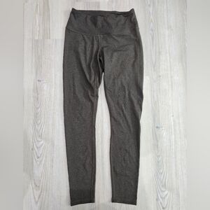 prAna Leggings Heathered Green Midrise Ankle Size Small